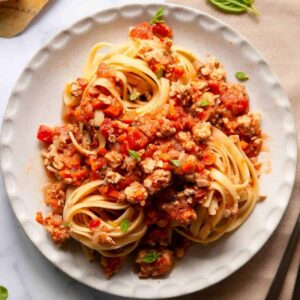 Chicken Bolognese
