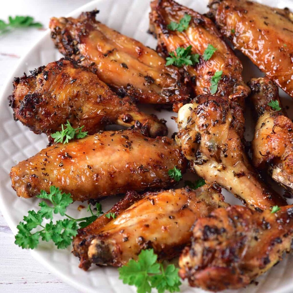 Marinated Fried Chicken Wings