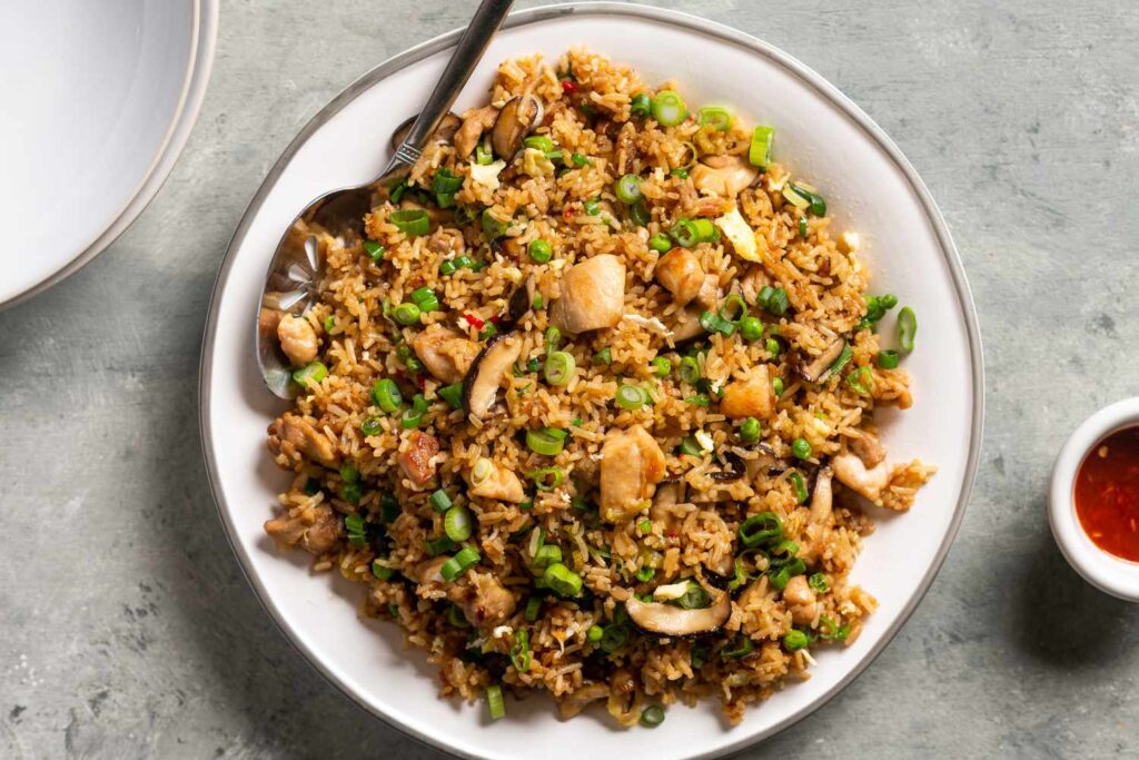 Thai Spicy Chicken Fried Rice