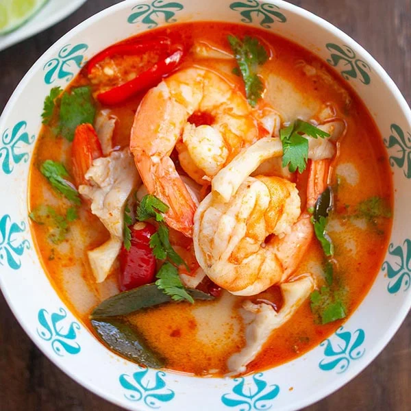 Tom Yum Seafood Soup